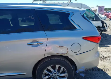 2013 Infiniti Jx35 z USA, uszkodzony, nr VIN 5N1AL0MN0DC309565